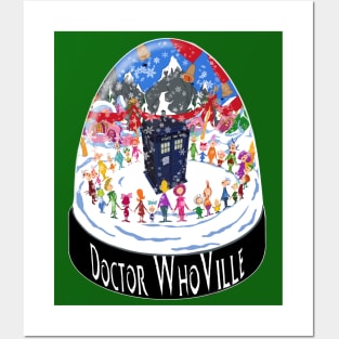 Doctor WhoVille Posters and Art